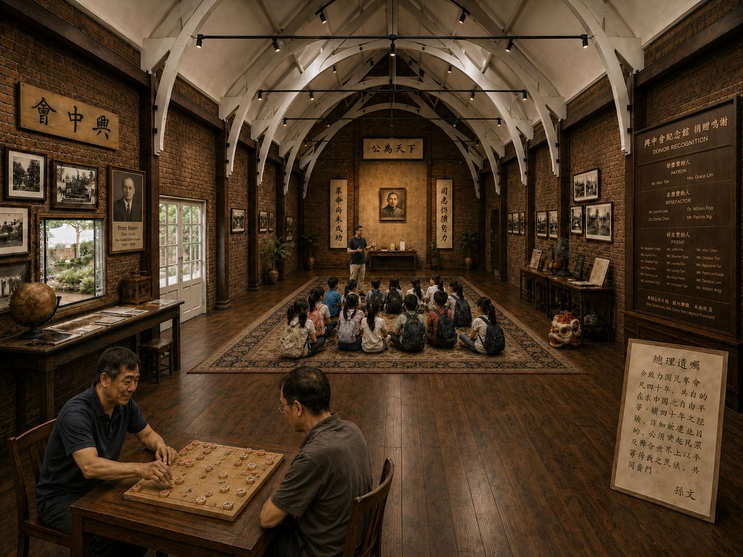 Mission Hall Restored